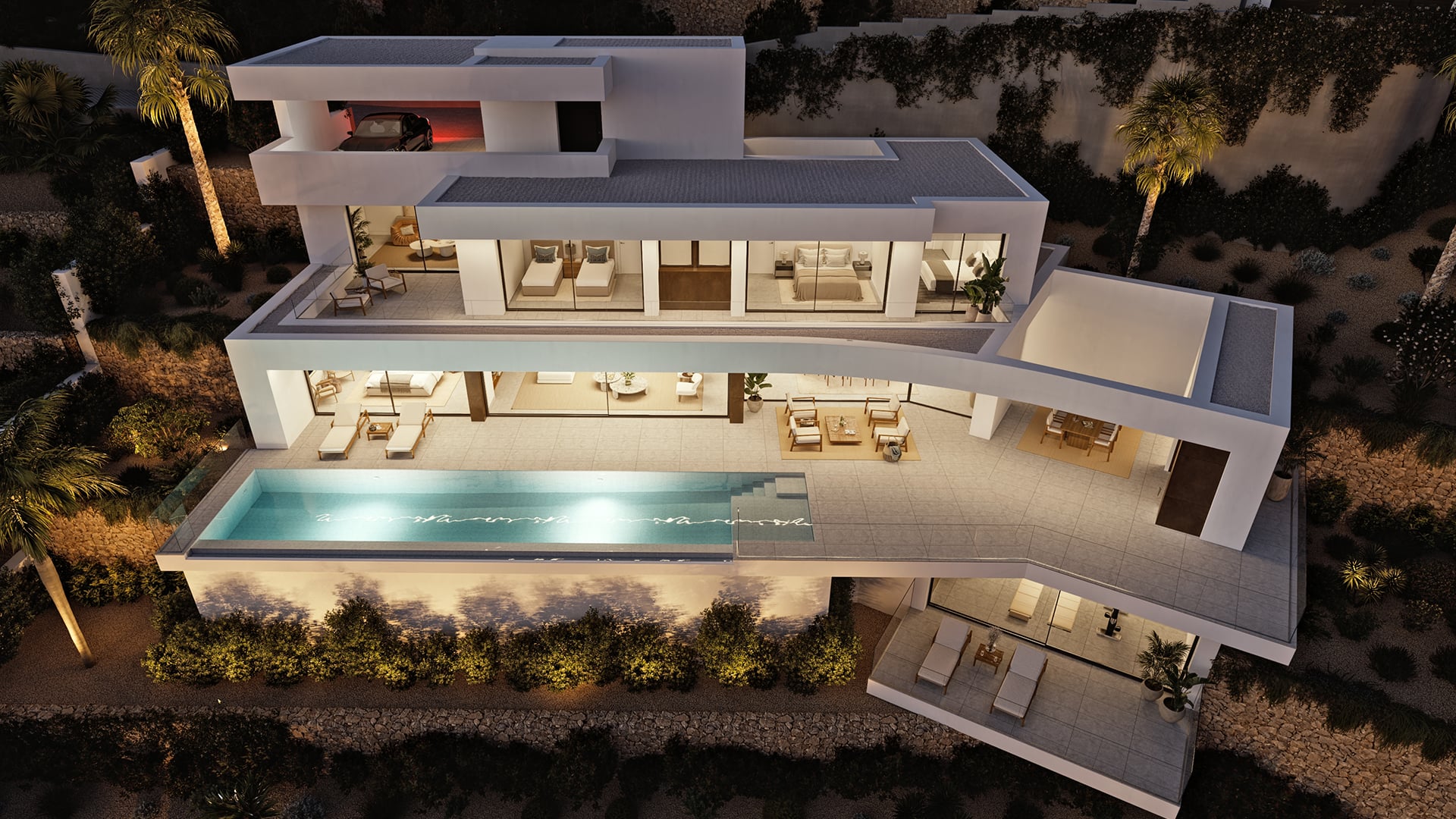 Una villa contemporánea para vivir el Mediterráneo desde su expresión más exclusiva